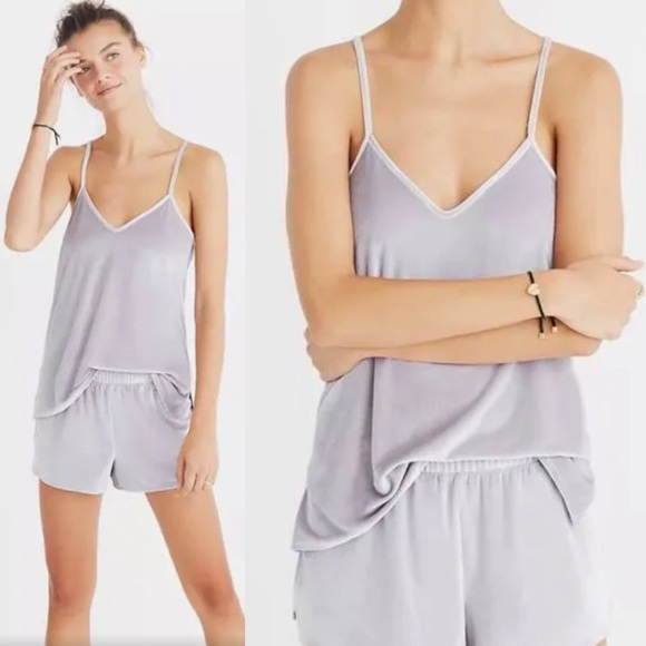 Madewell Other - Madewell Velvet Pajama Sleepwear Set 2pc size XL